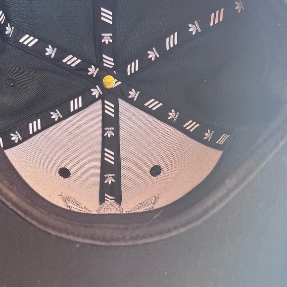 Adidas Men's Black Trefoil Cap - Picture 4 of 6